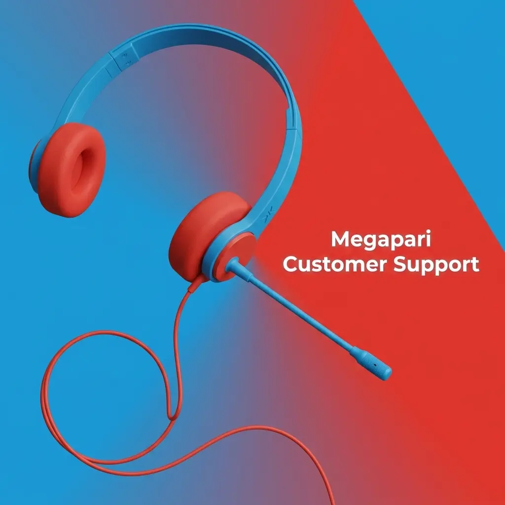 Megapari customer support options showing live chat, email, Telegram, and FAQ availability with 24/7 response times